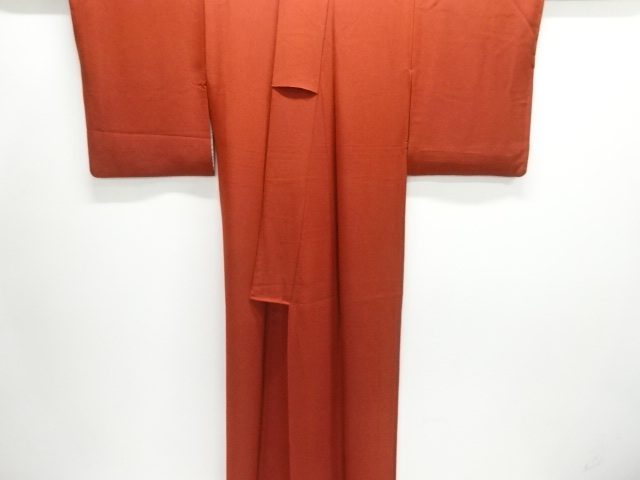  一ツ紋色無地着物